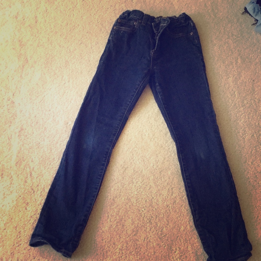 Royal blue jeans